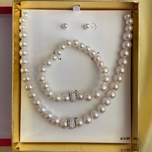 Pearl Jewelry Full Gift Set